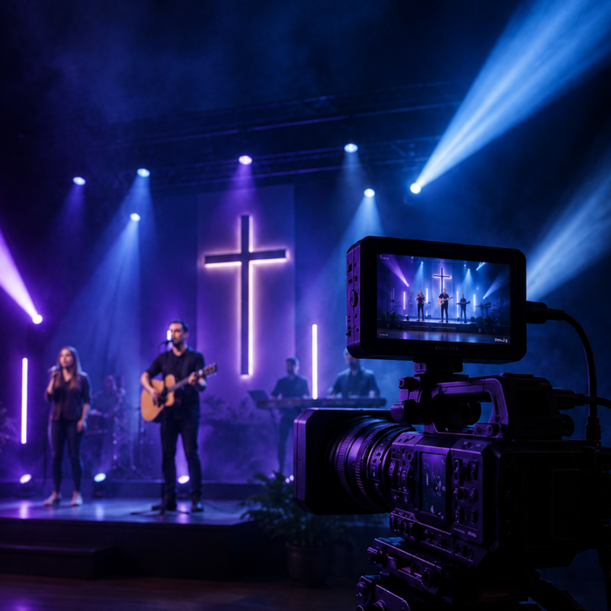 Church Livestream Lighting