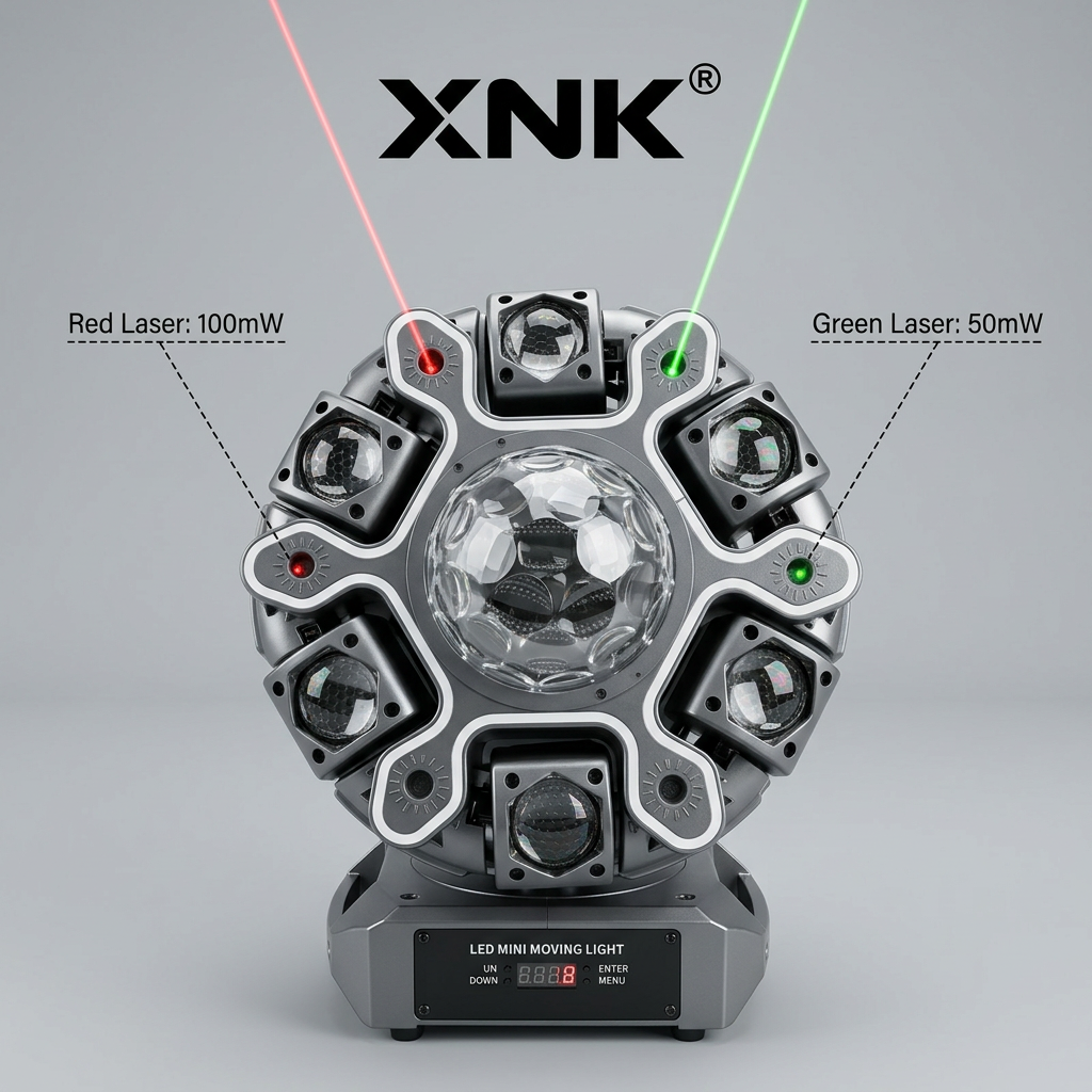 XNK-SPL-684 twelve-arm LED strip DJ light stage effect